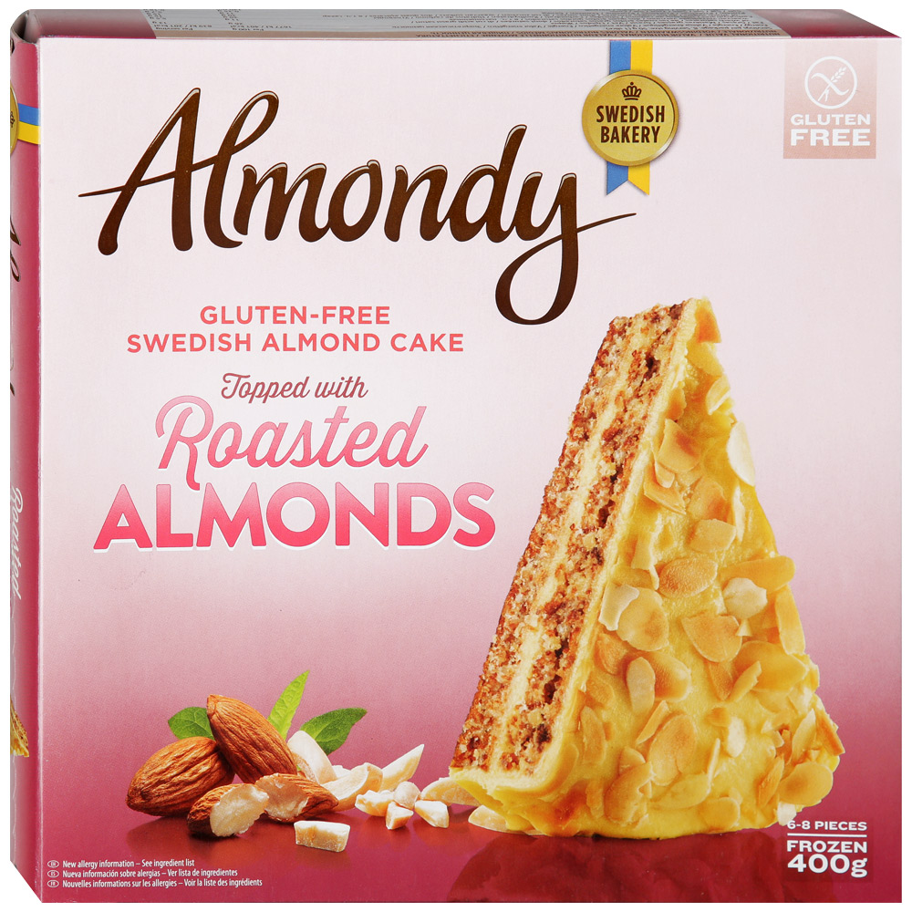 Торт Almondy Миндальный замороженный 400г