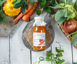Морковно-яблочно-тыквенный сок с 6-ти месяцев